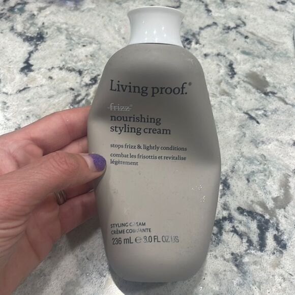 LIVING Proof Nourishing Styling Cream. It’s half full - Picture 1 of 8